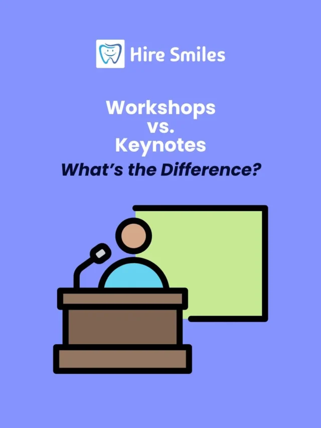 Workshops vs. Keynotes: What’s the Difference?