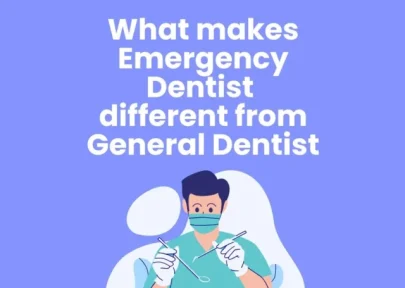 Difference between Emergency and General Dentist